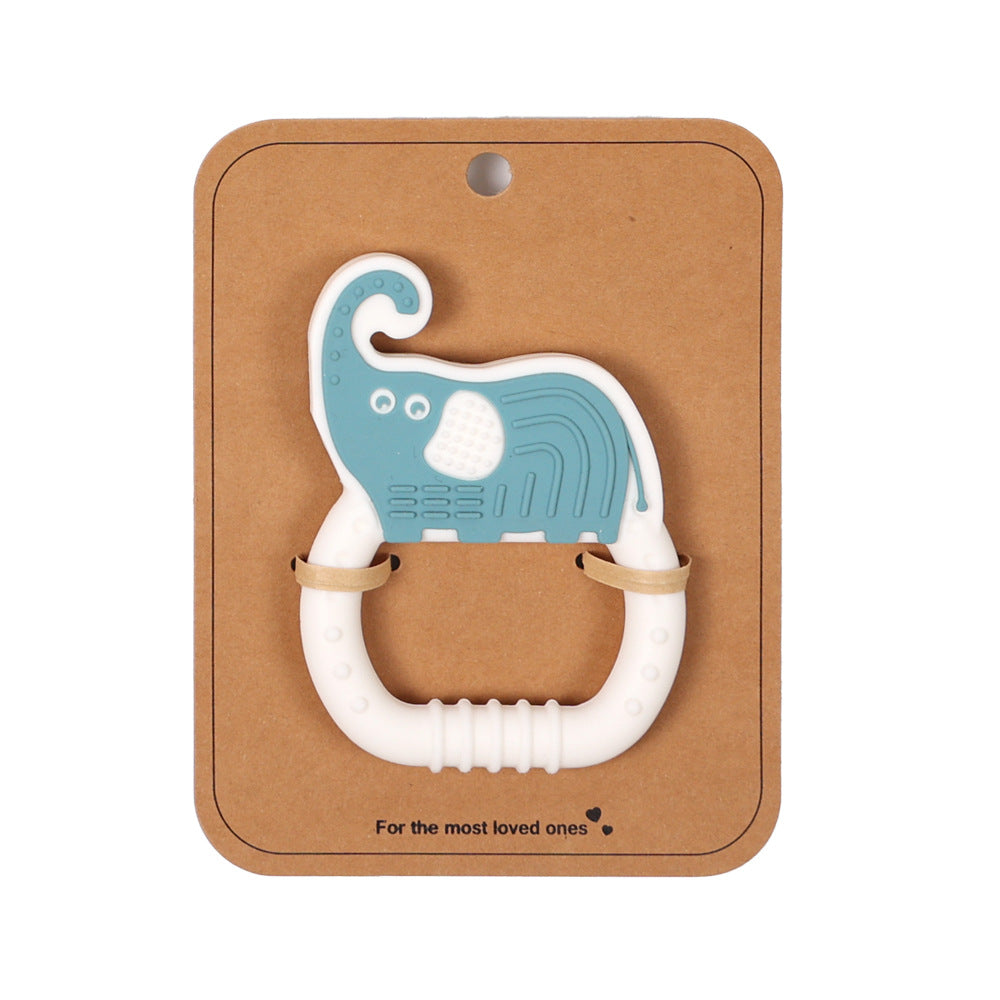 Multi-Animal Silicone Teether