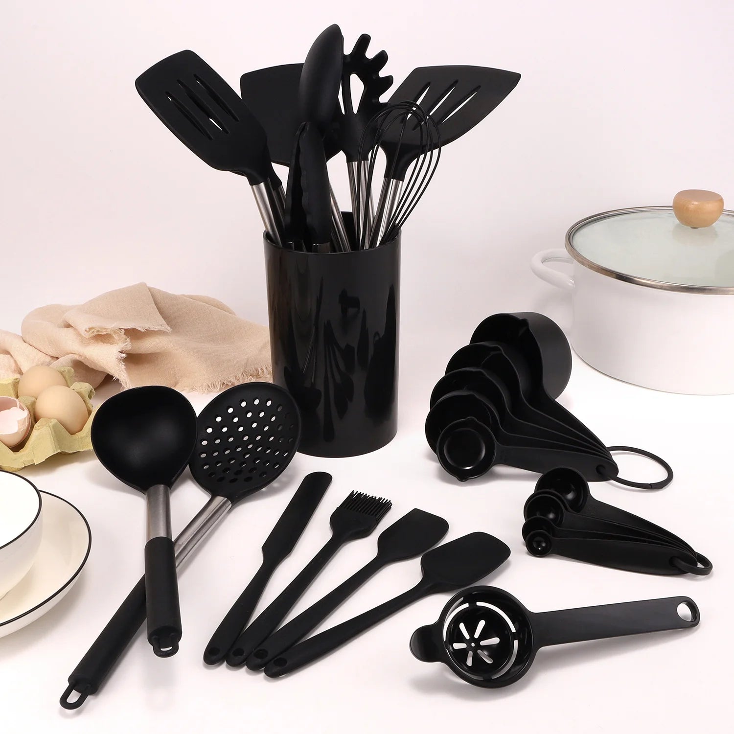 26 - Pieces Silicone Cooking Utensils Set