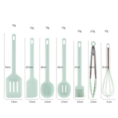 Silicone Cooking Utensils Set Seven Pieces