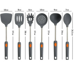 Silicone Non-stick Spatula Set