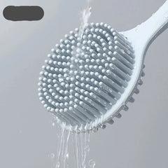 Silicone Body Scrubber with Long Handle