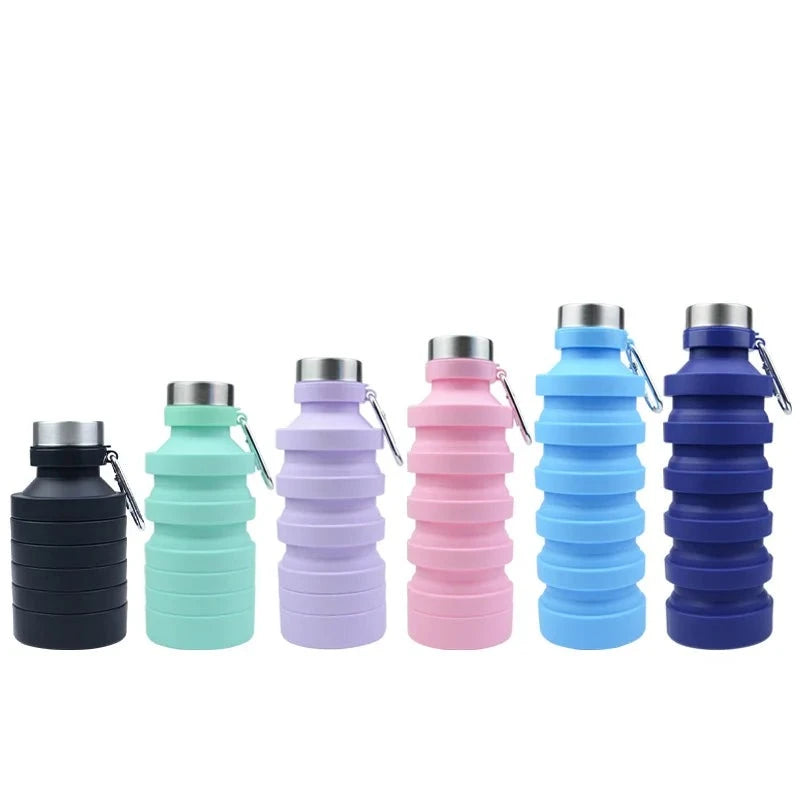 Silicone Foldable Water Bottles