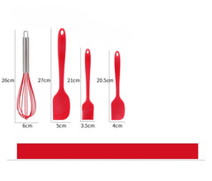 10Pcs Silicone Cooking Utensils Set