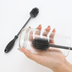 2x Silicone Bottle Cleaning Brush Set