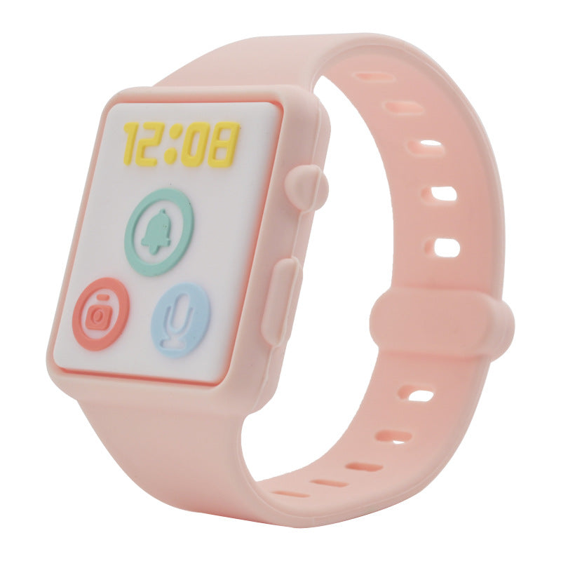Silicone Watch-Shaped Teether Set