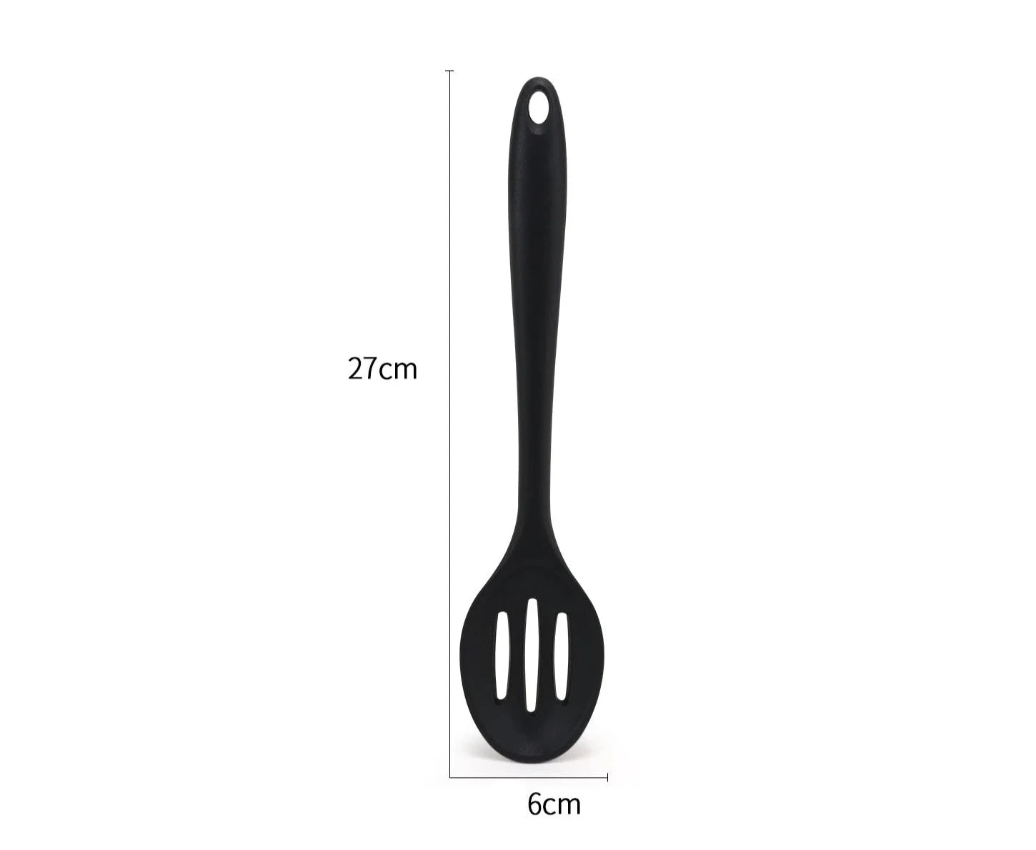 4 Pcs Silicone Slotted Spoon