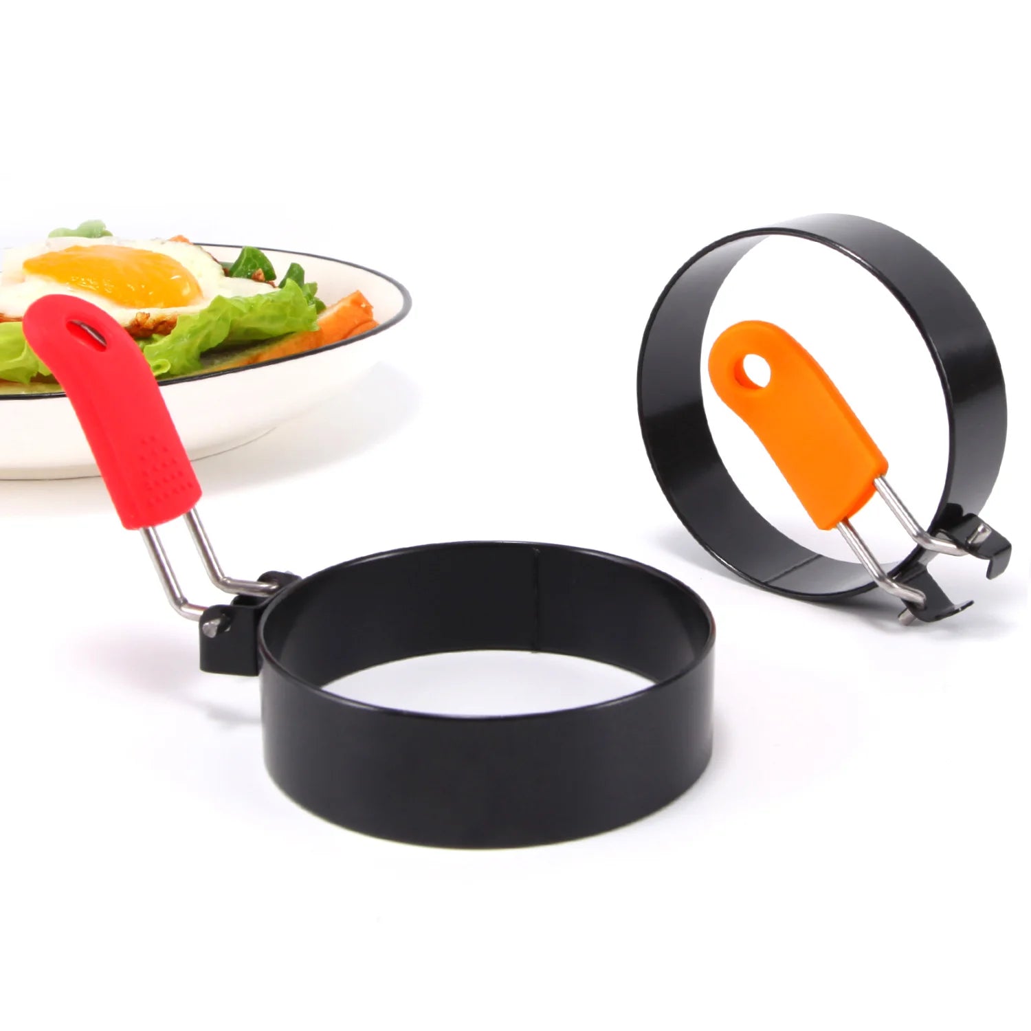 Pack of 2 Non Stick Egg Frying Rings