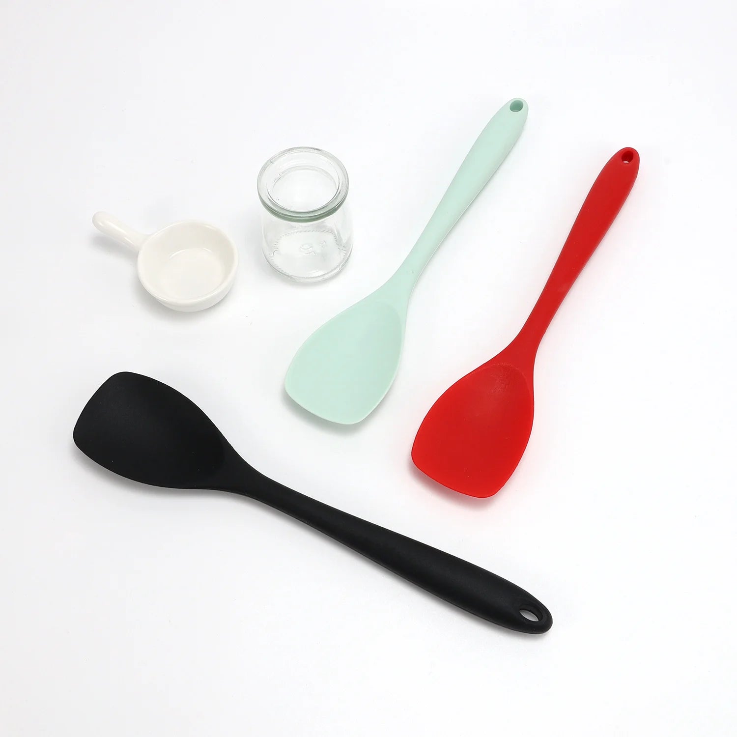 Set of 3 Silicone Spatulas Spoon