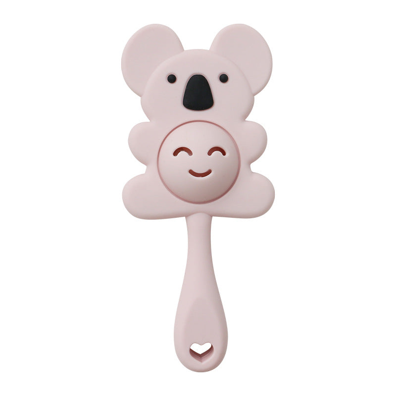 Pink Koala Rattle Toy