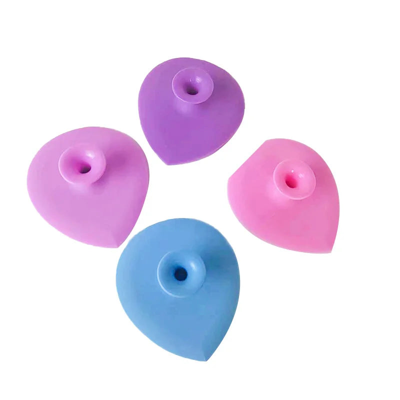 4x Silicone Face Scrubber