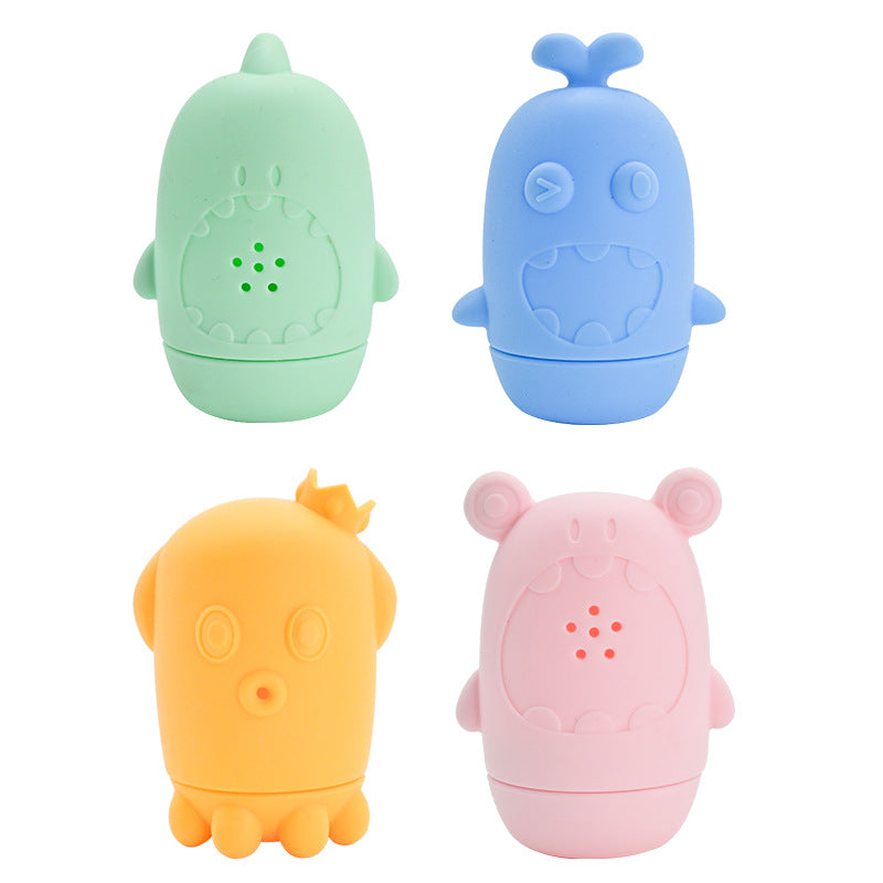 Baby Silicone Bath Toy Set