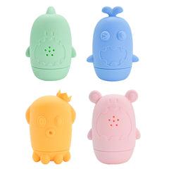 Baby Silicone Bath Toy Set