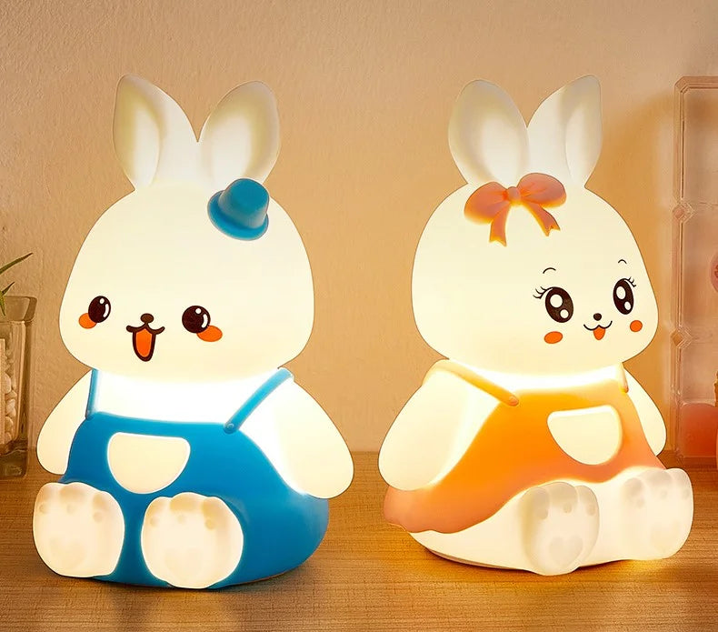 Bunny Silicone Night Light for Kids