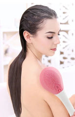 Vibrating massage Silicone Body Scrubber