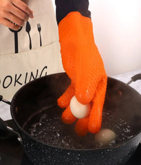 Silicone Kitchen Oven Gloves Set