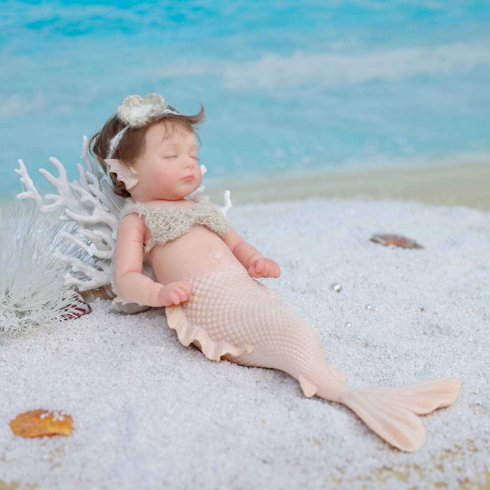 Coral | Silicone Baby Doll