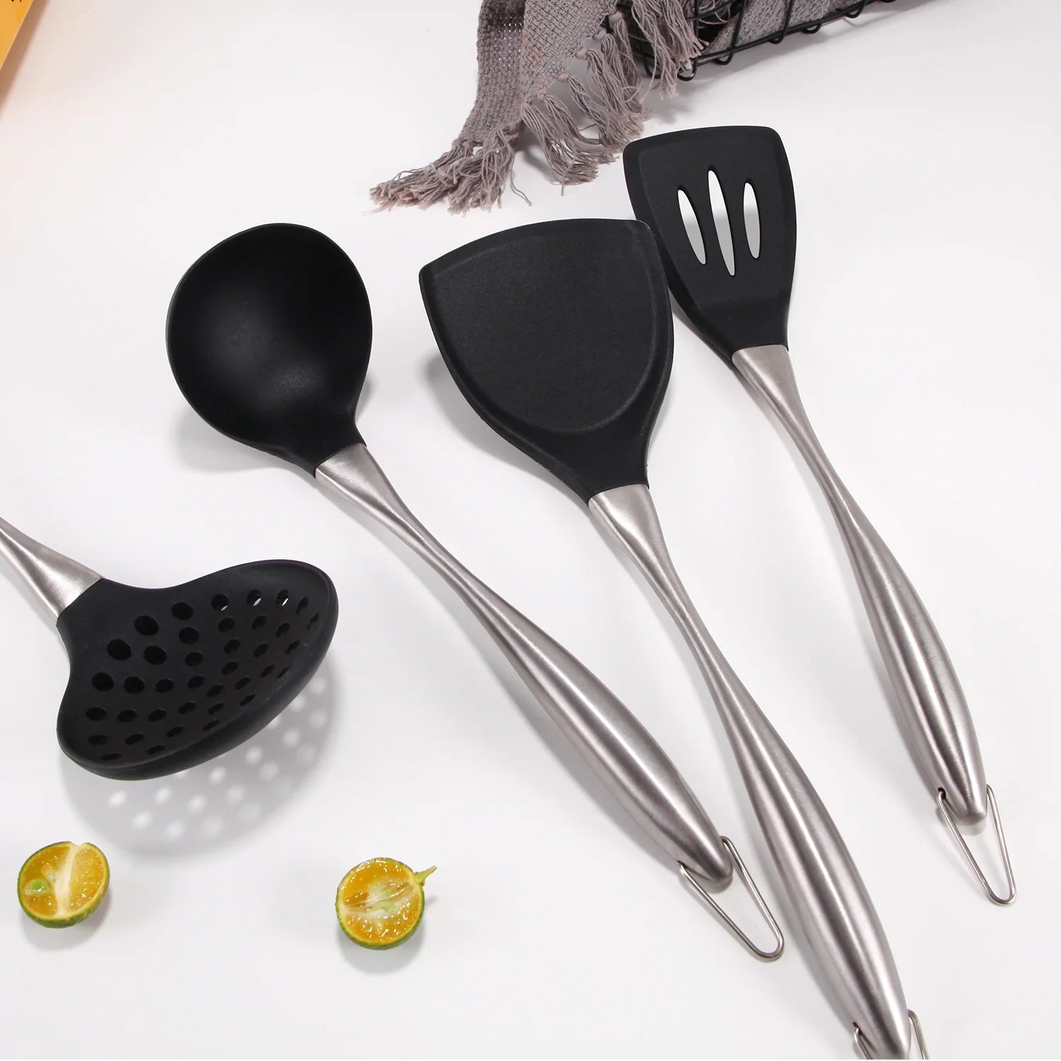 4x Silicone Utensils Set