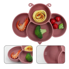 9-piece silicone bibs and bowl set