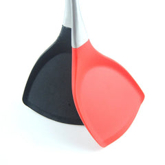 2x Silicone Spatula With Stainless Steel Handle