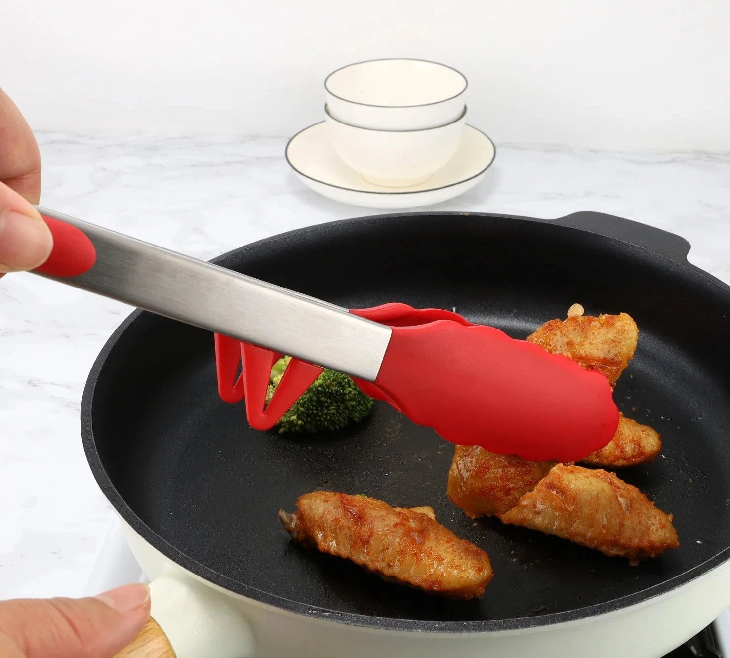 Silicone Kitchen Tongs