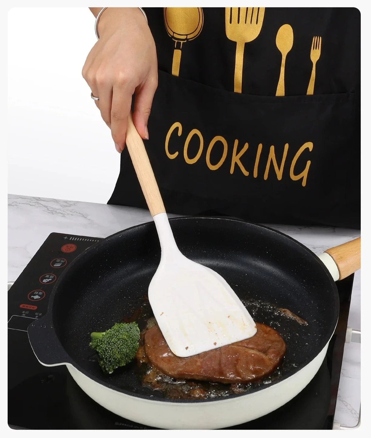 Non-Stick Silicone Cooking Utensil Set