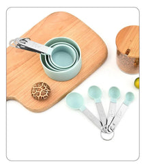 8-piece Silicone Measuring Spoon Set