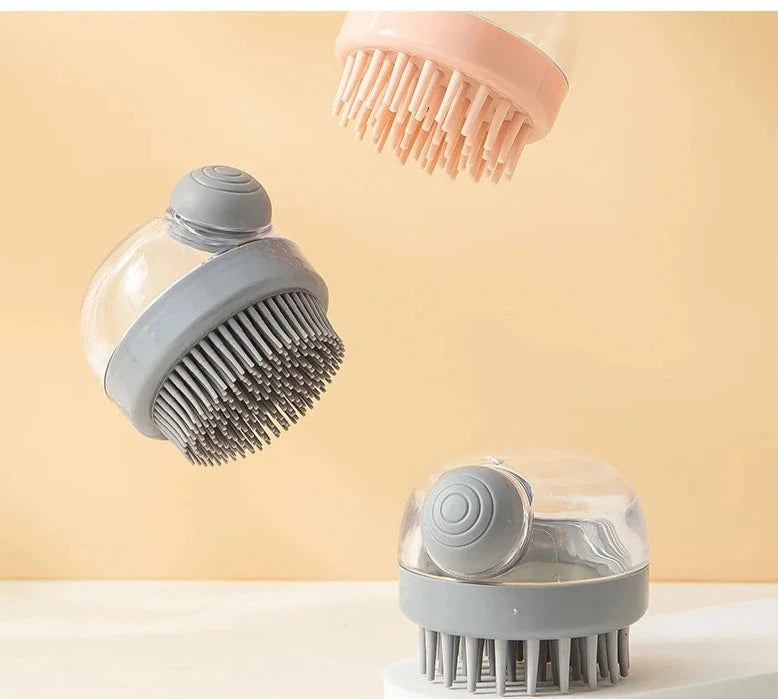 Hair Massager Silicone Shampoo Brush