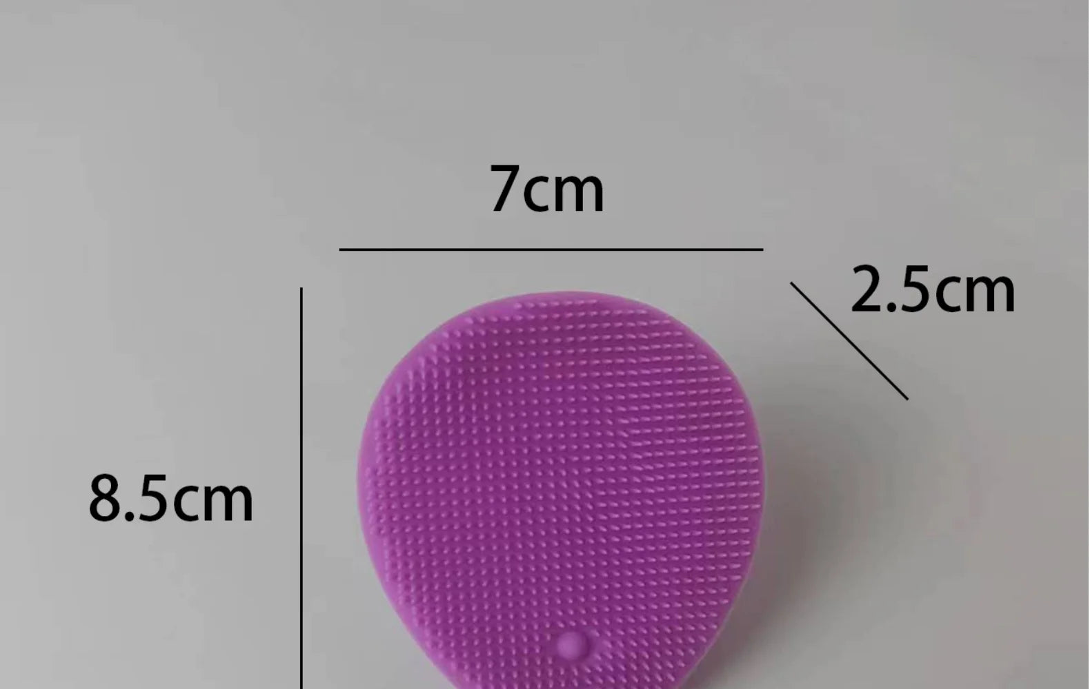 4x Silicone Face Scrubber