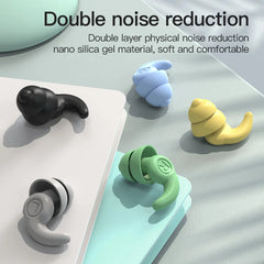 1 Pair Silicone Ear Plugs