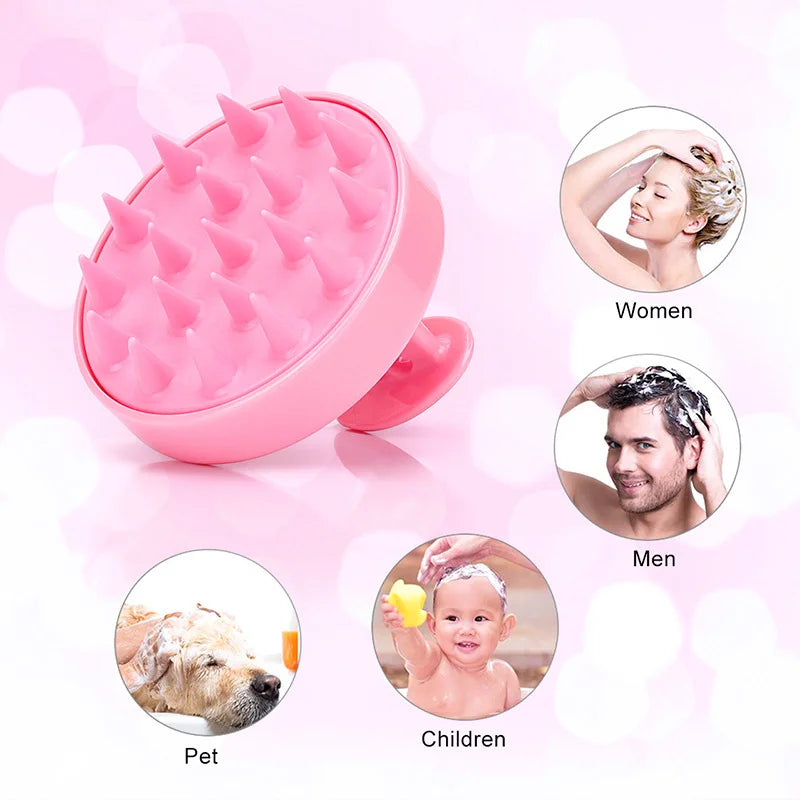 Soft Silicone Shampoo Brush