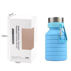 Expandable Silicone Water Bottle for Sports