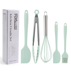 5-Piece Silicone Kitchen Utensil Set