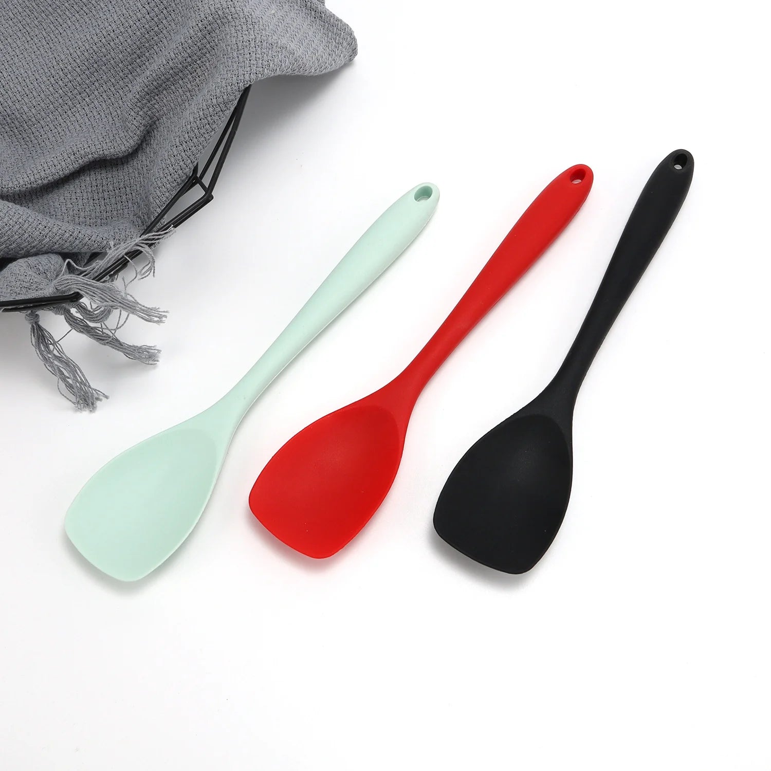 Set of 3 Silicone Spatulas Spoon