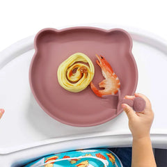 7-piece silicone bibs and bowls set