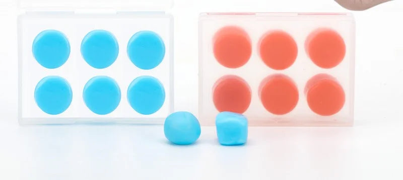 Waterproof Silicone Ear Plugs for Adults and Kids