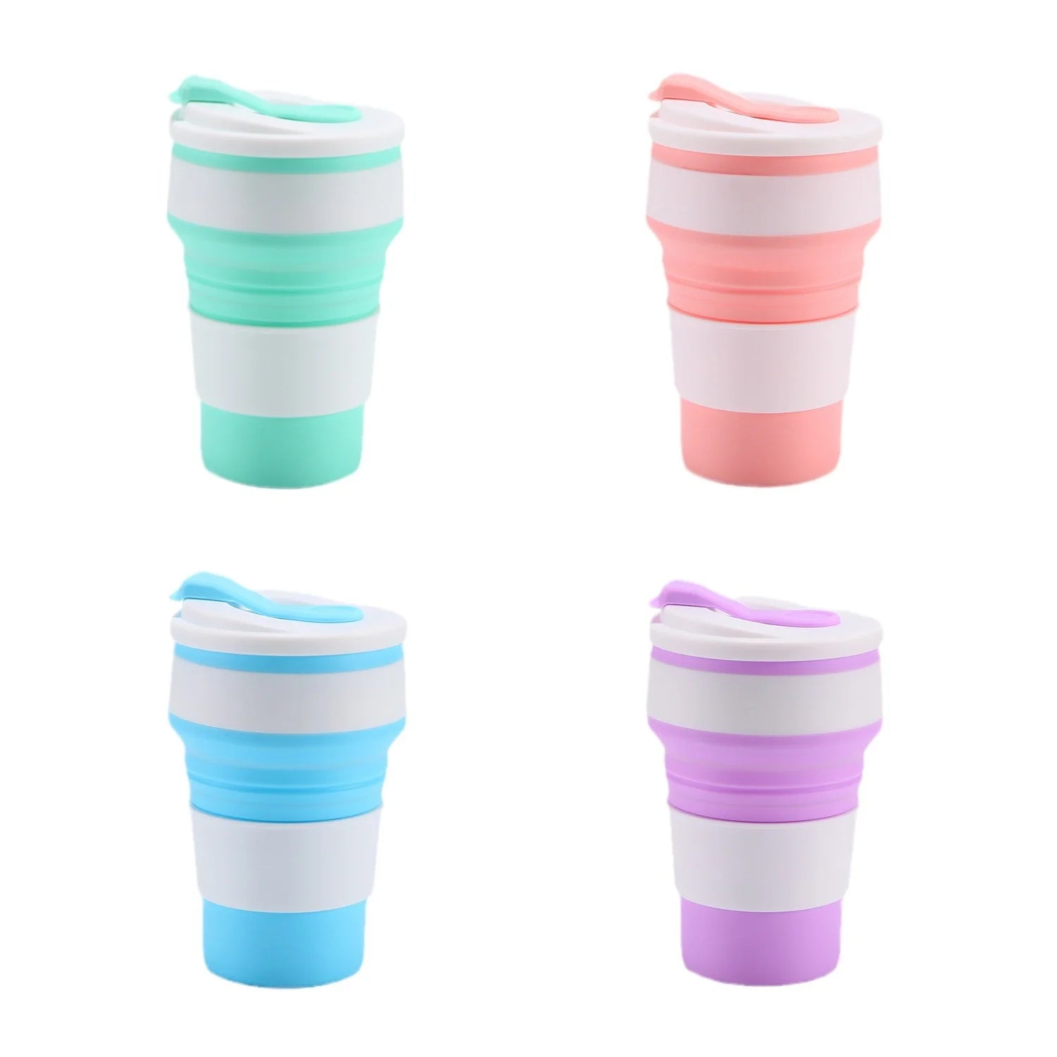 Silicone Collapsible / Foldable Coffee Cups