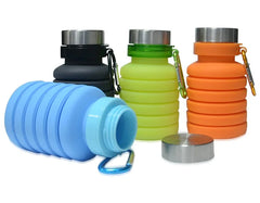 Expandable Silicone Water Bottle for Sports