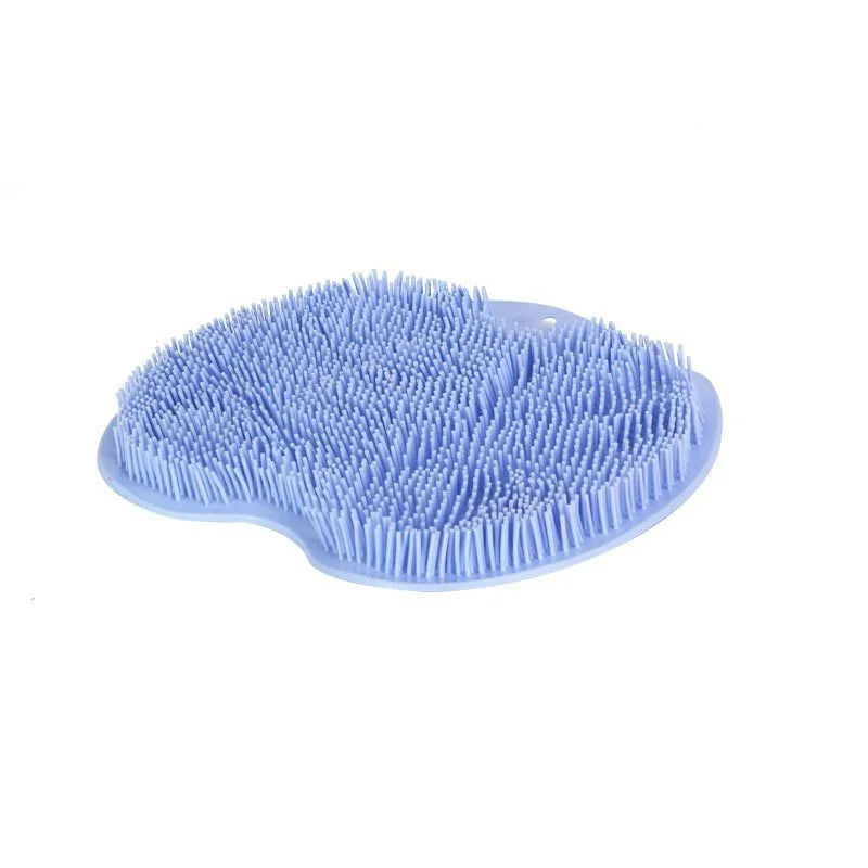 Blue Shower Foot Massager Scrubber