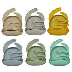 5-Piece Silicone Feeding Set