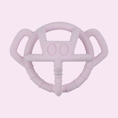 Elephant Pink Bite-Safe Hollow Teething Ball