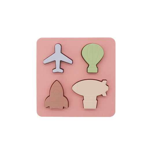 Pink Weather Traffic Series Baby Puzzle