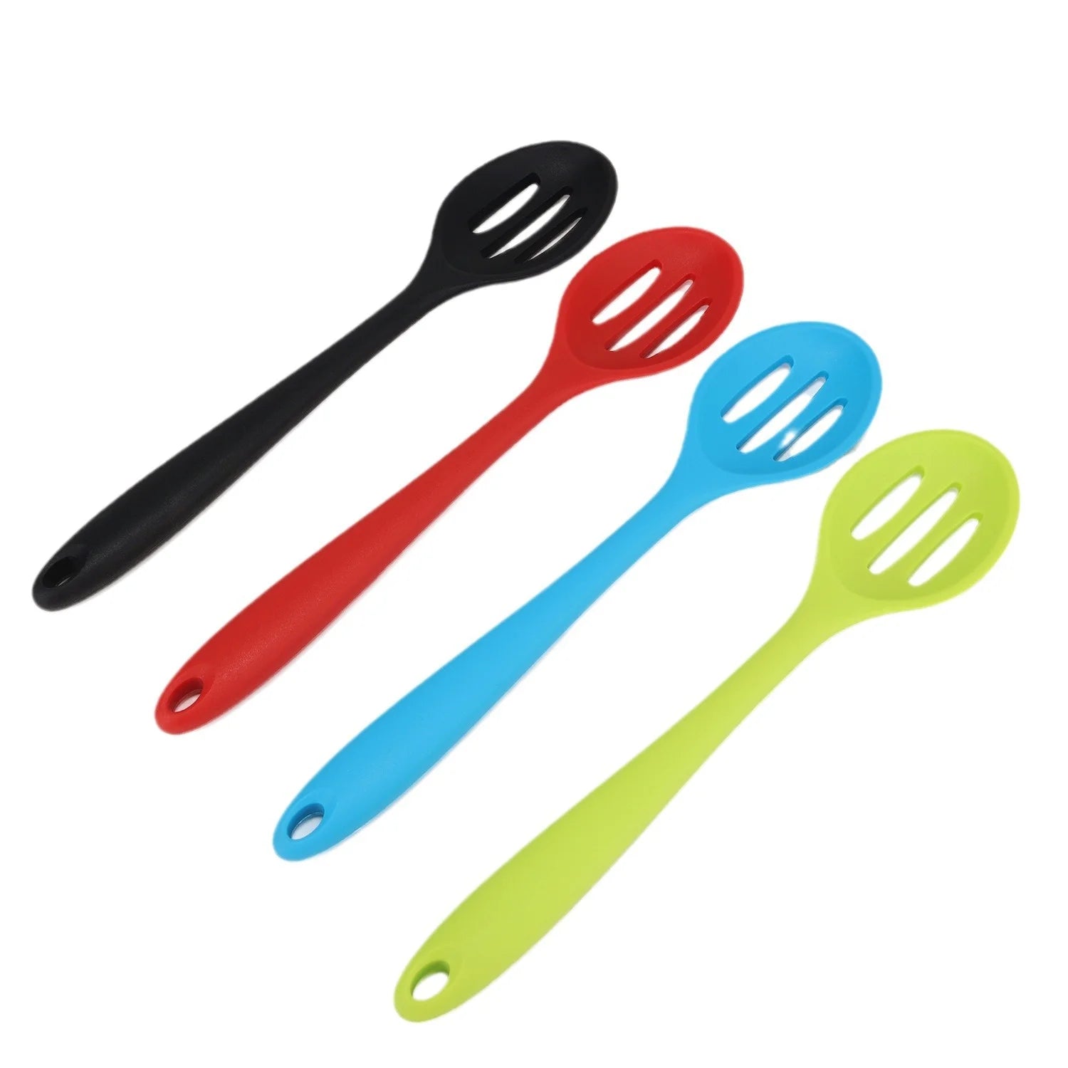 4 Pcs Silicone Slotted Spoon