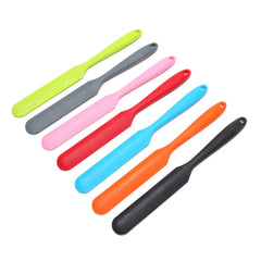 7x Silicone Scraper Spatulas Jar Spatula