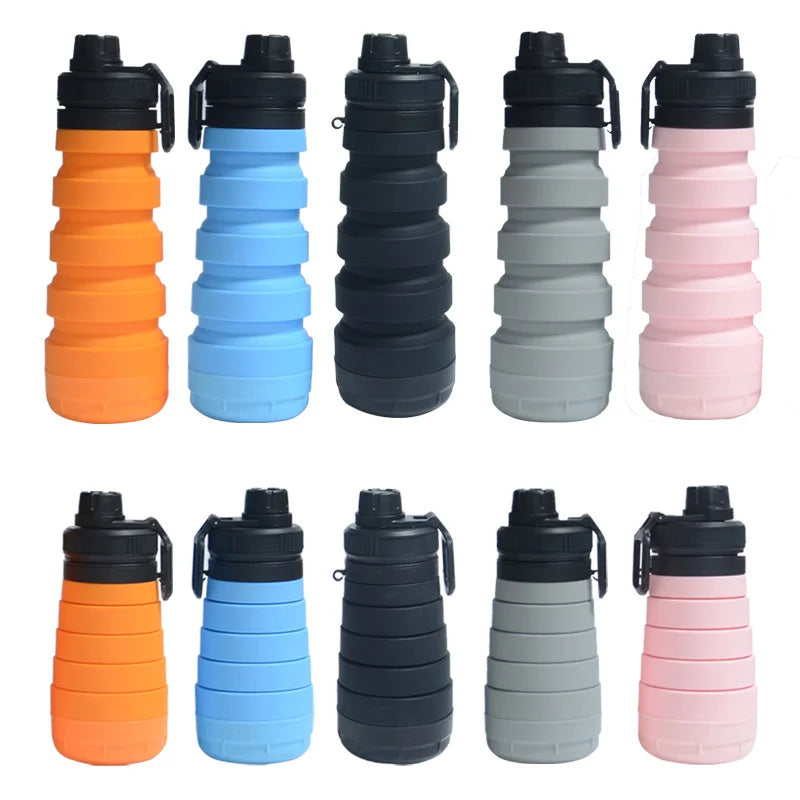 Food-grade Silicone Water Bottle