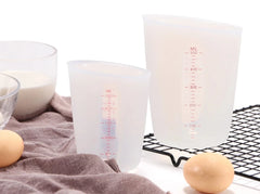 Semi - Transparent Silicone Measuring Cup 3 Sizes