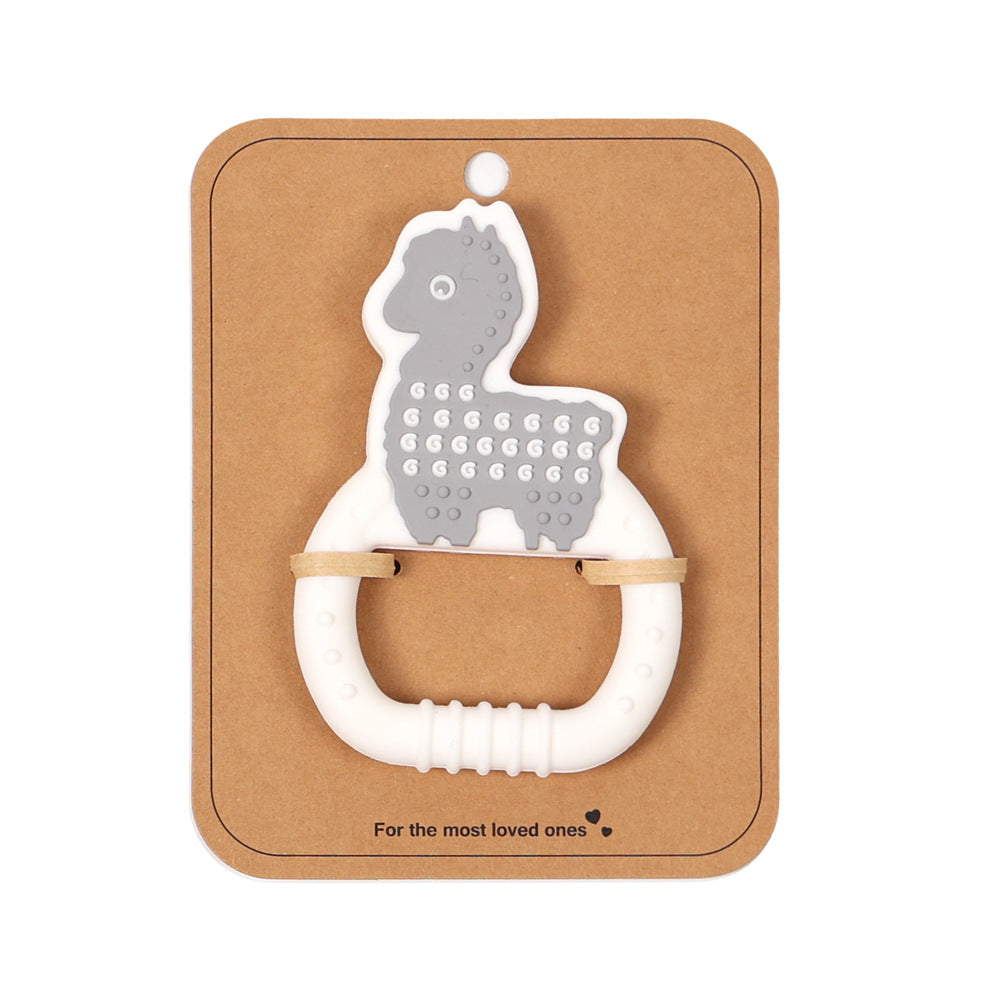 Multi-Animal Silicone Teether