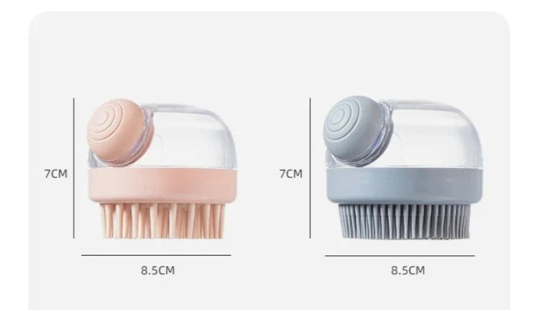 Hair Massager Silicone Shampoo Brush