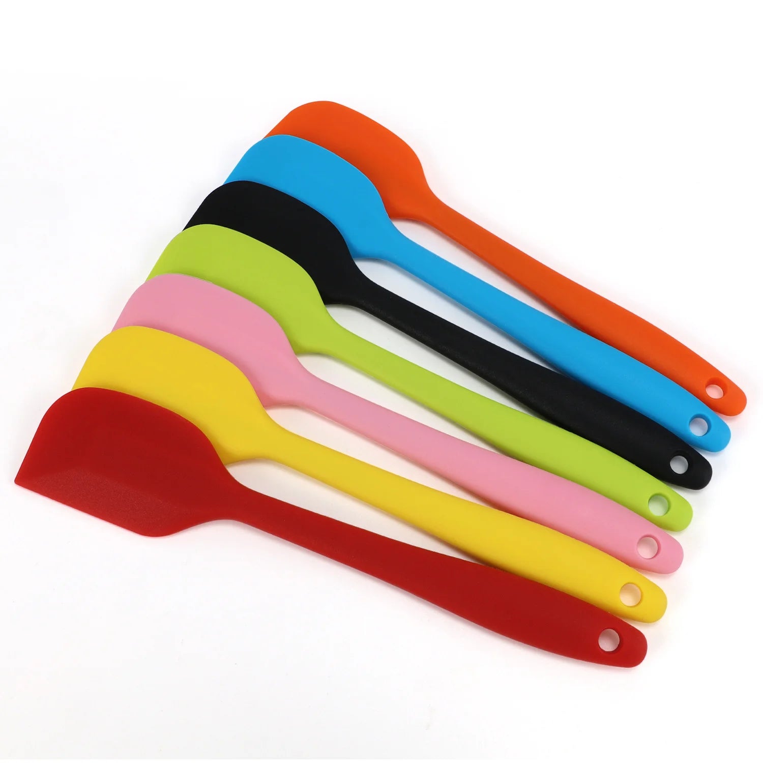 7pc Silicone Spatula Flexible Scraper