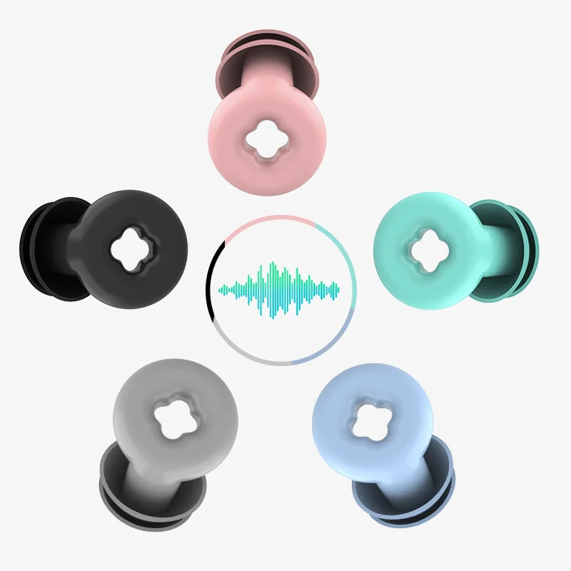 Soft Silicone Sound Blocking Ear Plugs