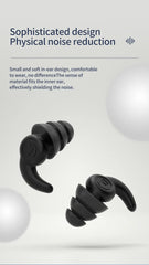 Black Soft Anti Noise Sleeping Earplugs